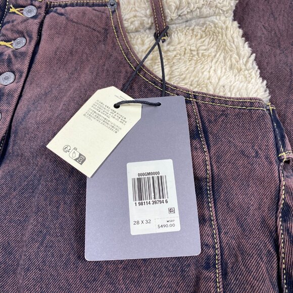 LEVI'S x KIKO KOSTADINOV Brown 'Paneled' Jeans - Picture 8 of 10